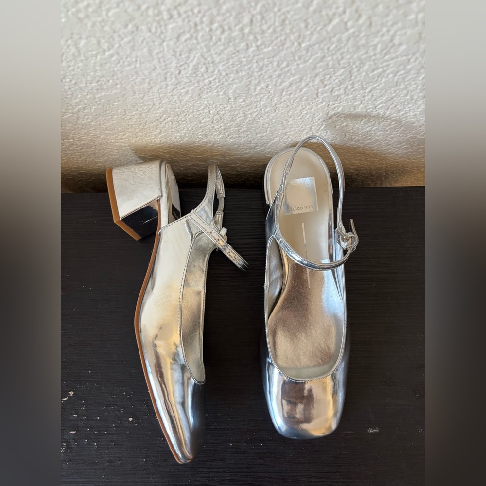 Dolce VitaWomen's Maggi Block-Heel Mary Jane Flats NEW